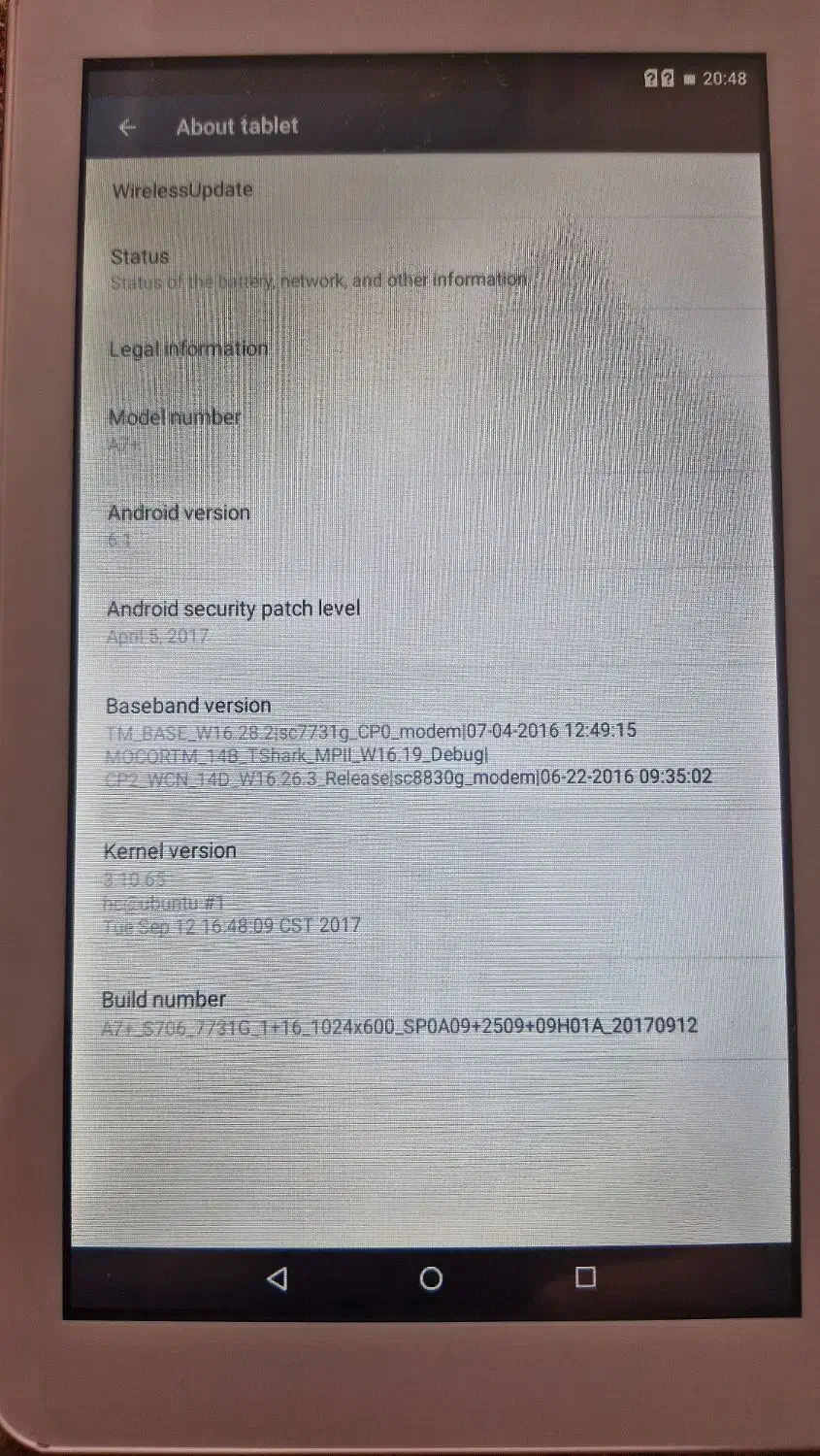 تبلت atouch|تبلت|فردیس, فردیس|دیوار