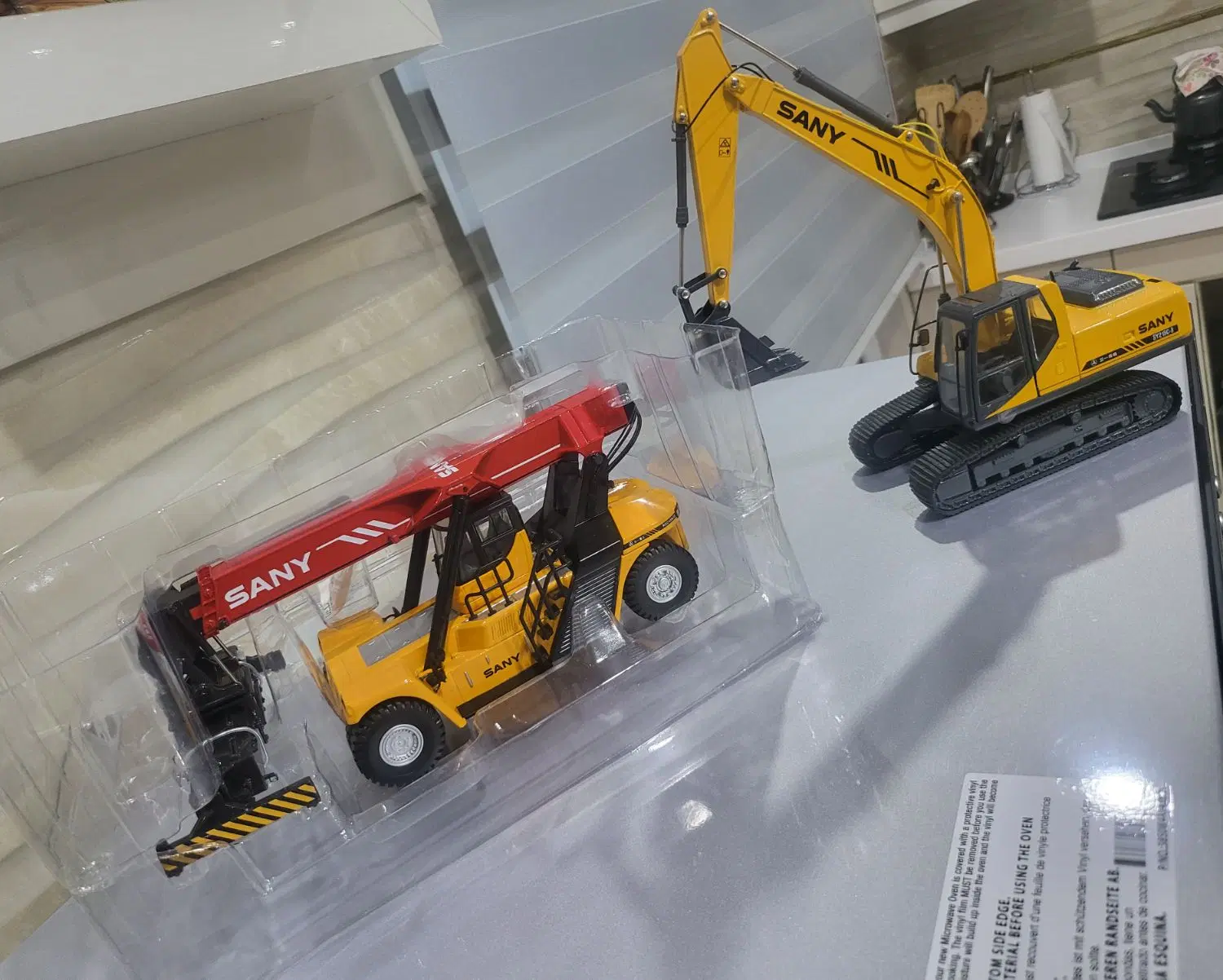 ماکت Die-Cast SANY بیل ۱/۳۵ و ریچاستکر ۱/۵۰|مجسمه، تندیس، ماکت|تهران, جنتآباد مرکزی|دیوار