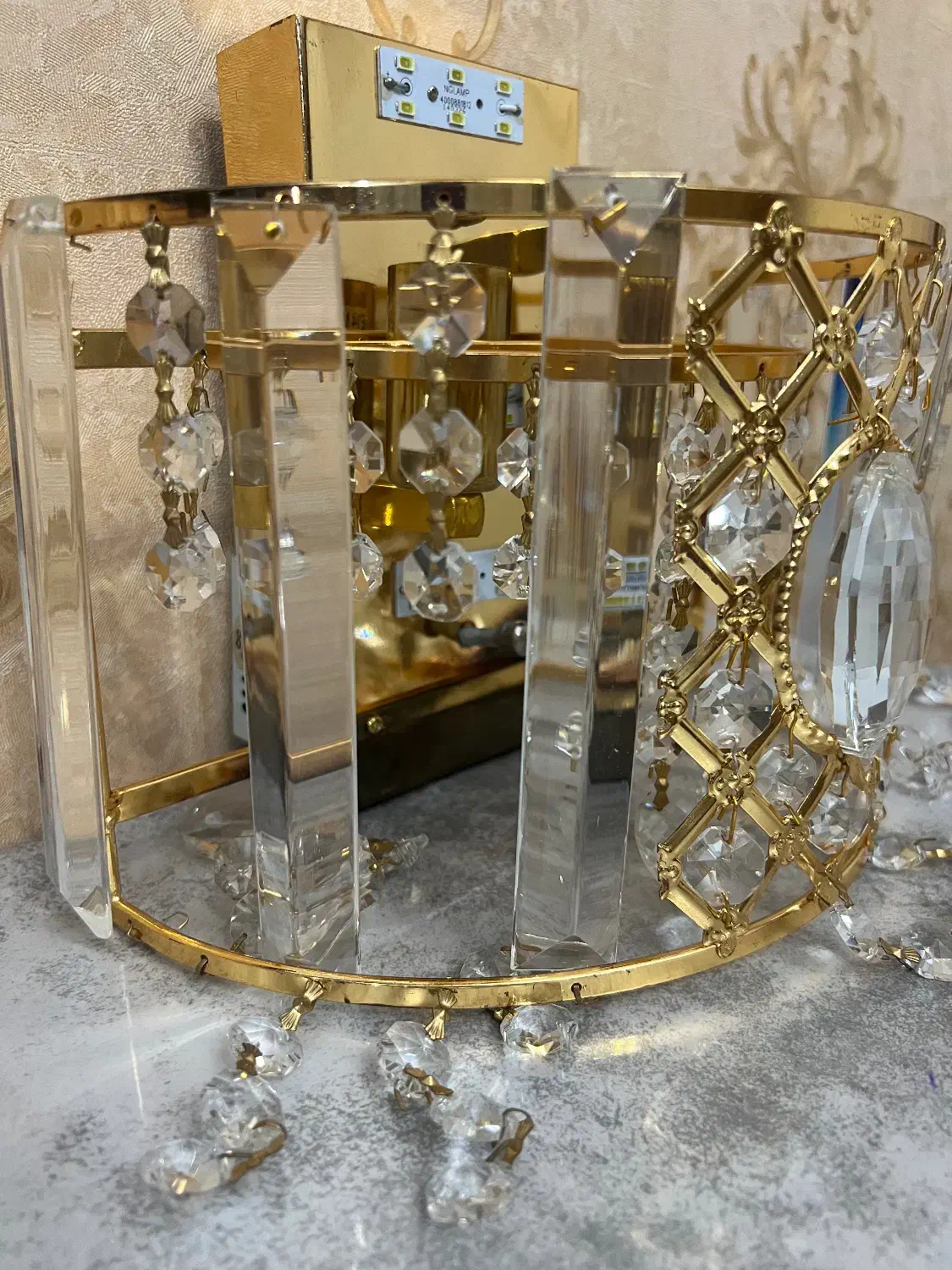 لوسترشیک دیوارکوب|لوستر و چراغ آویز|قزوین, |دیوار