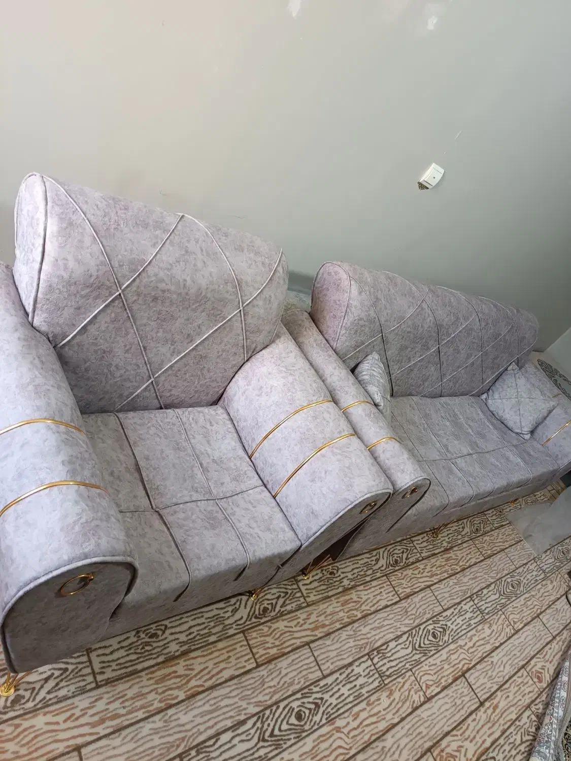 مبل هفت نفر نو|مبلمان خانگی و میز عسلی|کارون, |دیوار