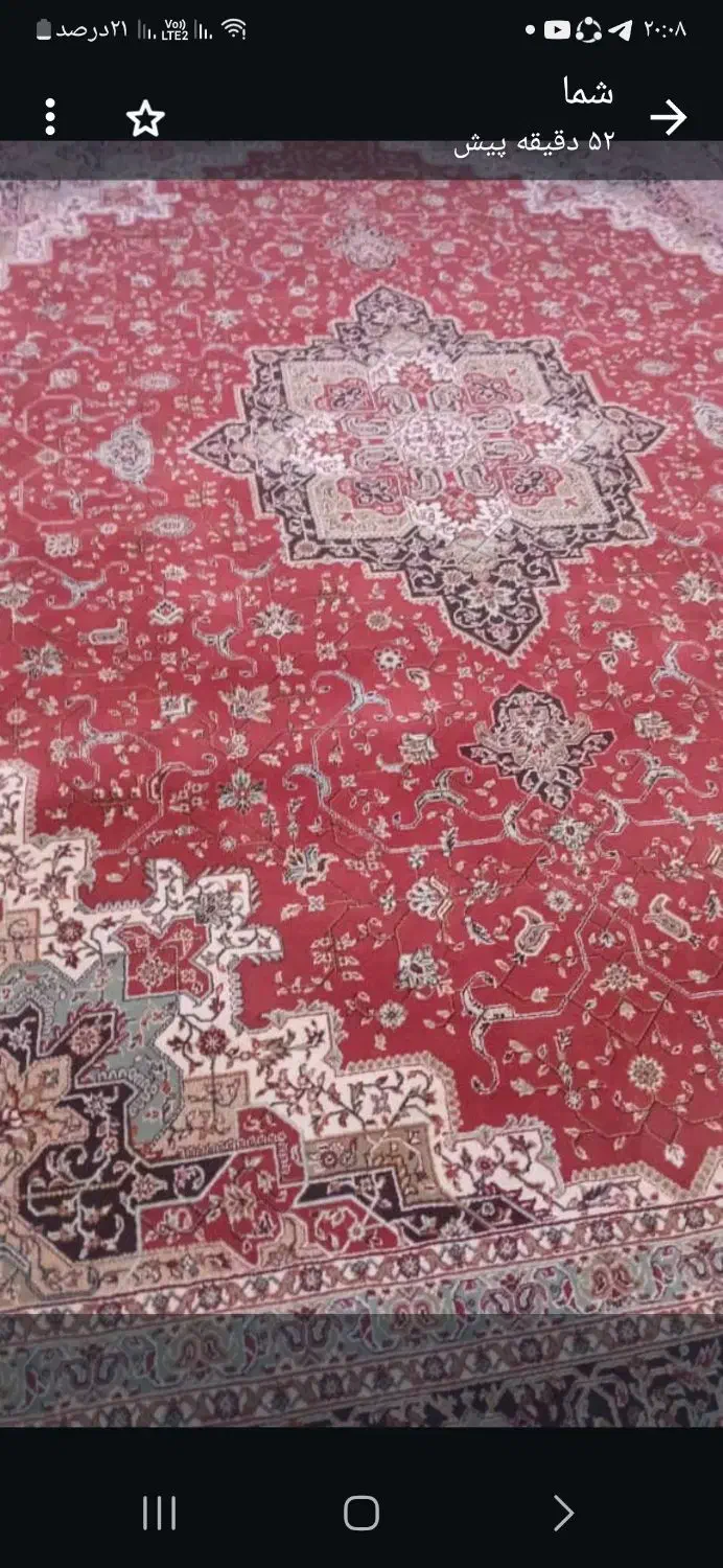 یک جفت قالی دوازده متری کارکرده|فرش|شیراز, شهرک گلستان|دیوار