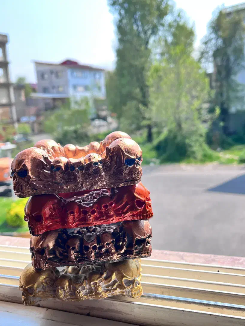 زیر سیگاری|صنایع دستی و سایر لوازم تزئینی|لاهیجان, شیشه گران|دیوار