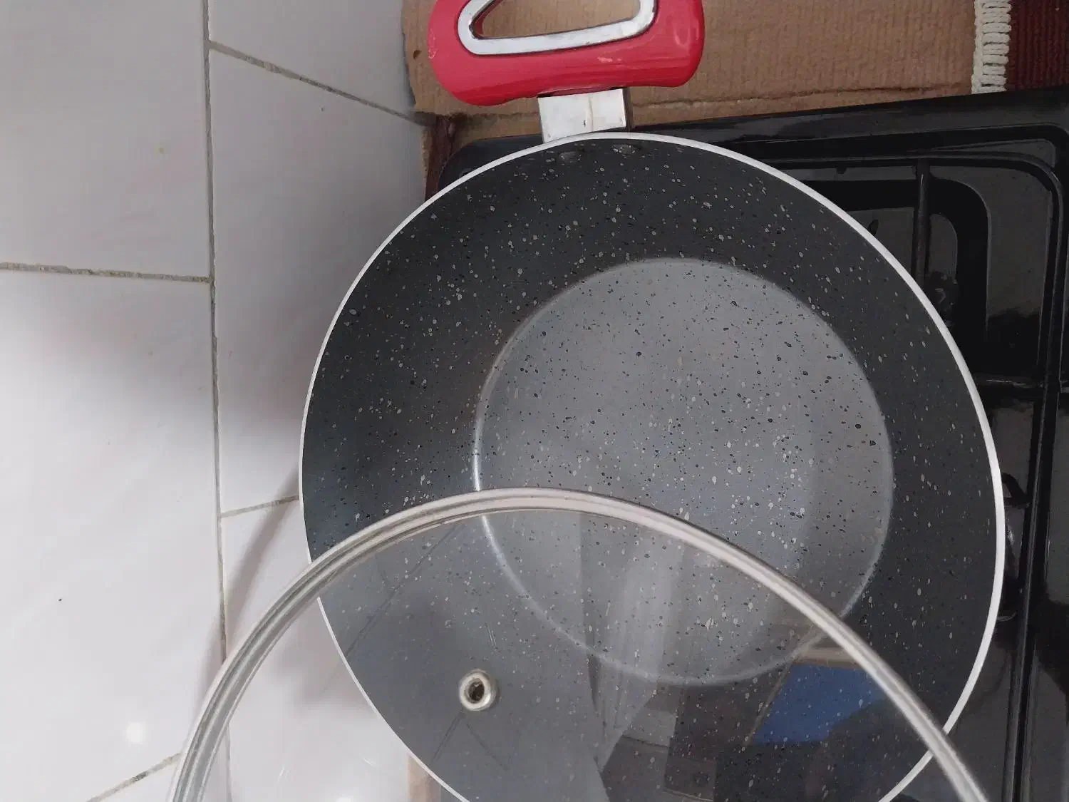 ماهیتابه (ووک) جنس خوب سبک برا برنج شش نفر|ظروف پختوپز|ساوه, |دیوار