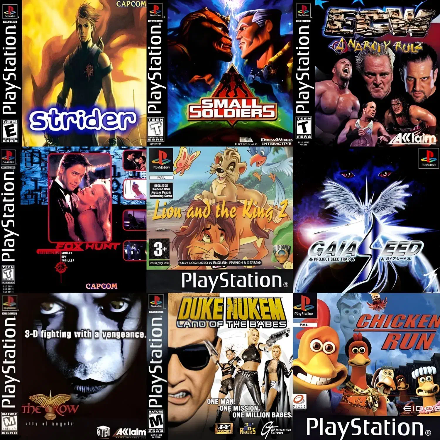 تولیدبازیهای پلی استیشن1عنوان نایاب پلیوانps2 ps1|کنسول، بازی ویدئویی و آنلاین|مشهد, هفده شهریور|دیوار