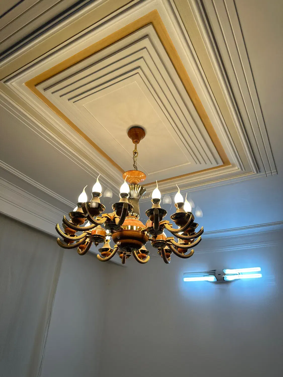 لوستر|لوستر و چراغ آویز|کاشان, زیتون|دیوار