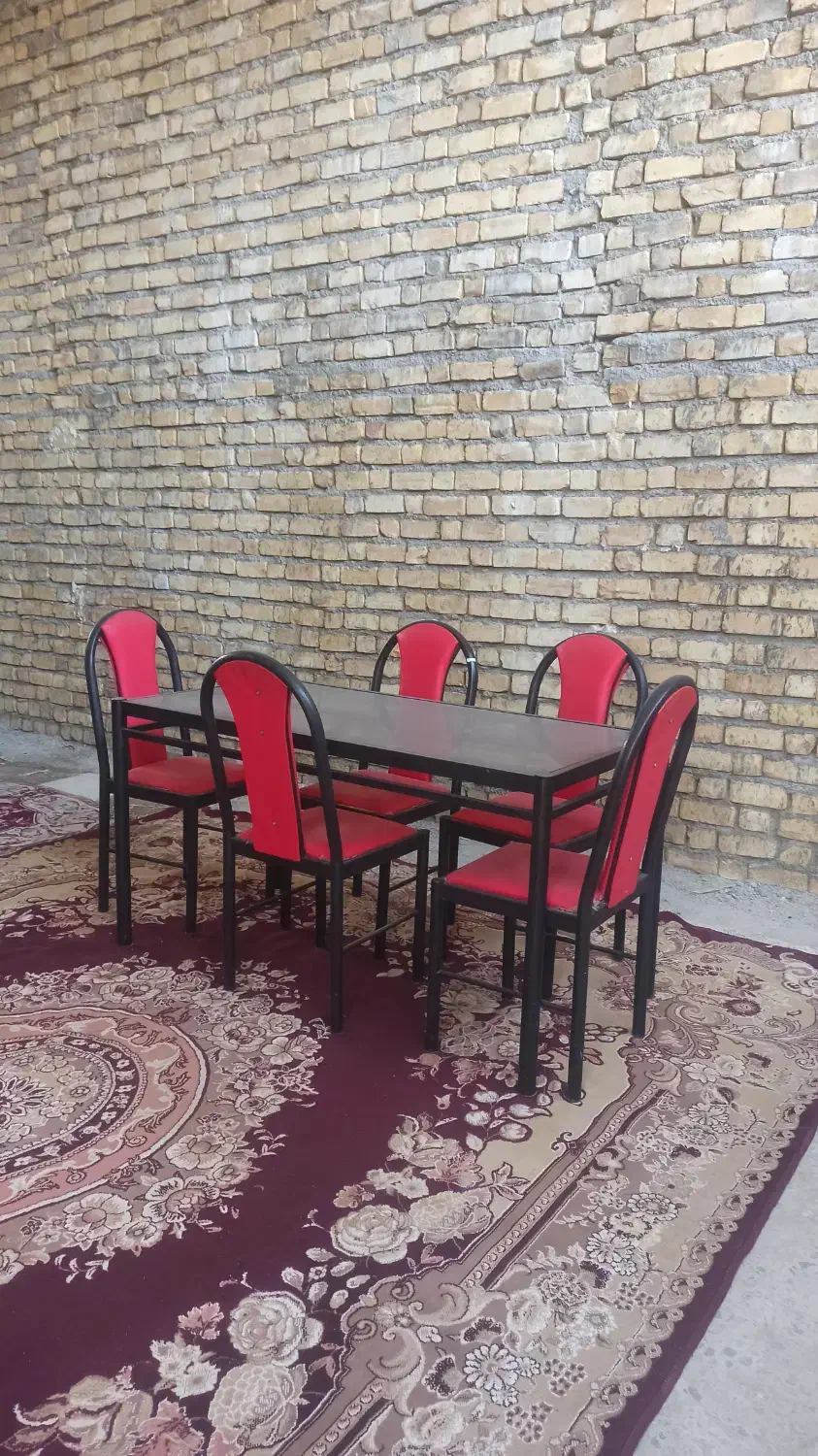 میزوصندلی ناهارخوری ۴نفره۸تومن ومبل|میز و صندلی غذاخوری|نورآباد ممسنی, |دیوار