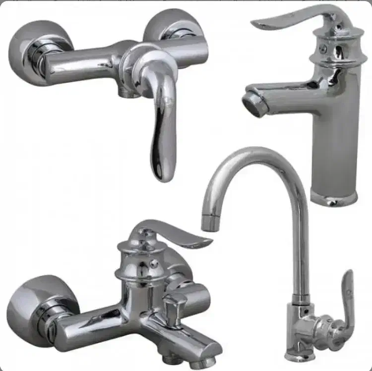 ۶عدد شیرالات برند کرومات مدل ریما|مصالح و تجهیزات ساختمان|تهران, صد دستگاه|دیوار