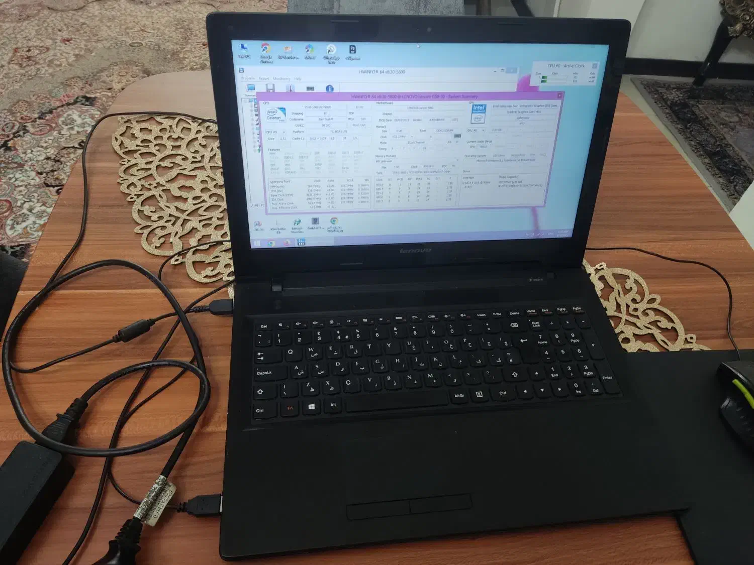 لپ تاپ لنوو G50-30|رایانه همراه|تهران, تهرانپارس غربی|دیوار