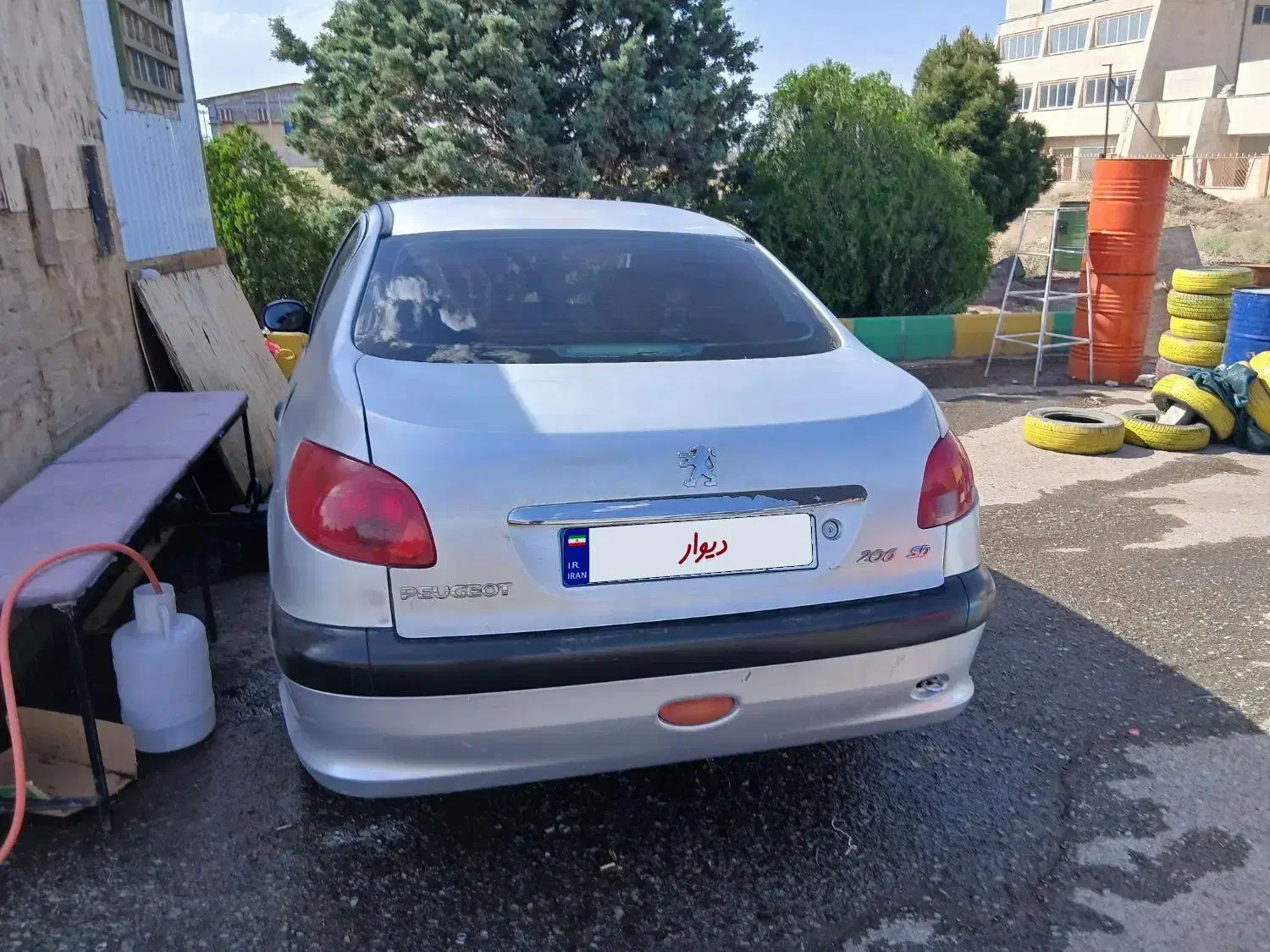 206 sd صندوقدار|خودرو سواری و وانت|پرند, فاز ۵|دیوار