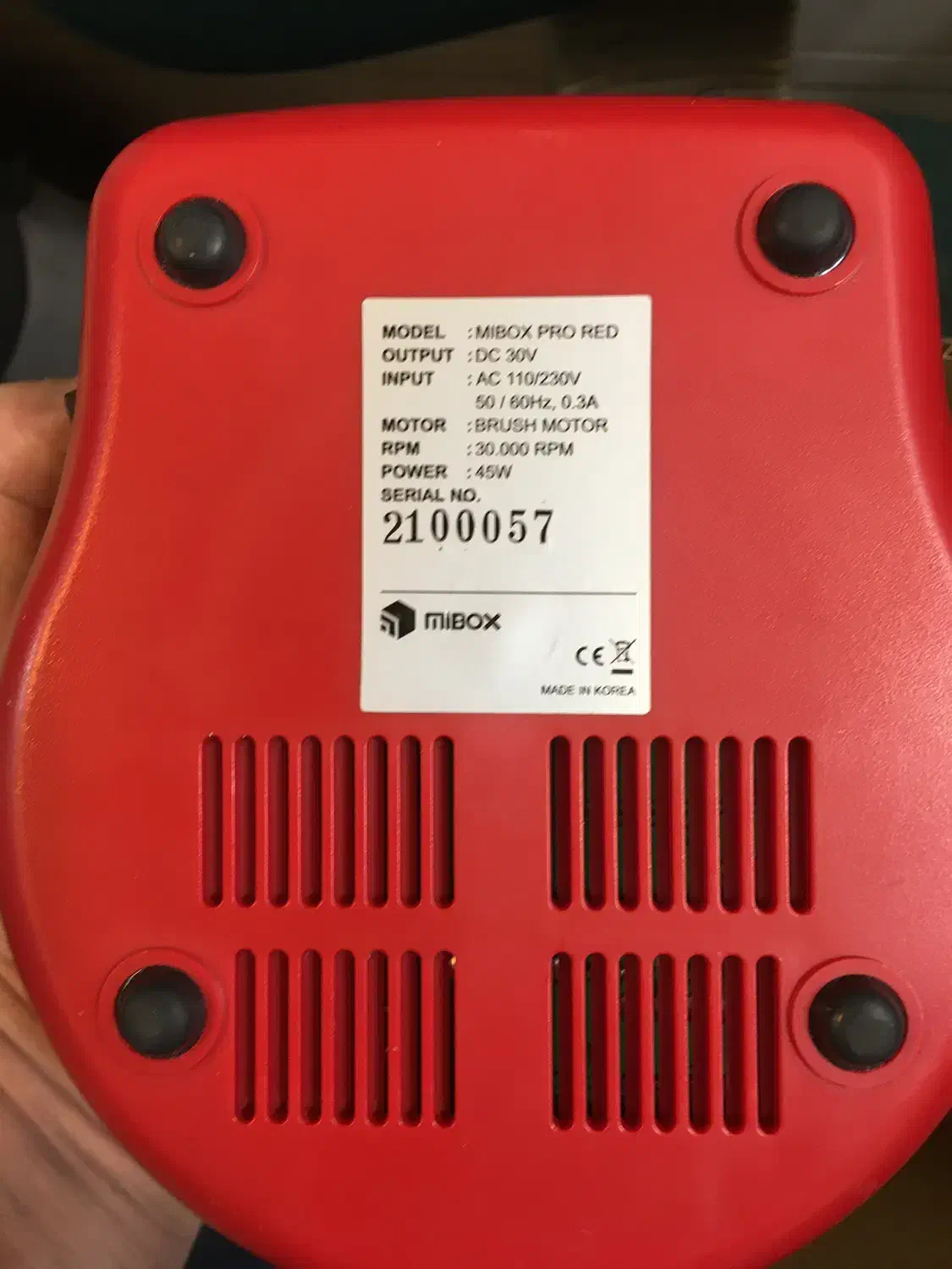 میکروموتور، سوهان برقی mibox (اصل کره)|آرایشی، بهداشتی، درمانی|تبریز, |دیوار