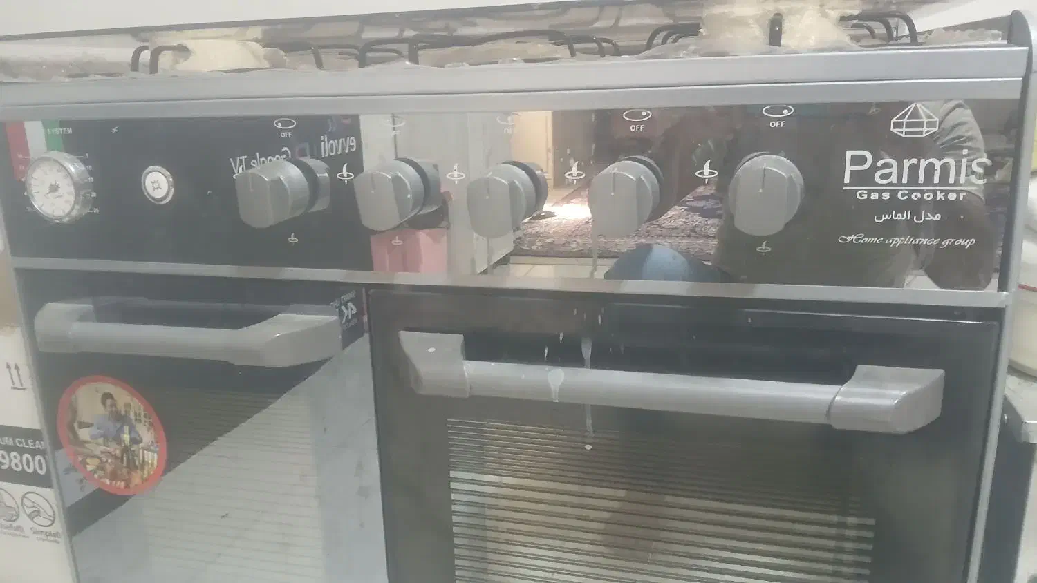 اجاق گاز پنج شعله کاملا نو استفاده نشده سالم سالم|اجاق گاز و لوازم برقی پخت‌وپز|بشاگرد, |دیوار