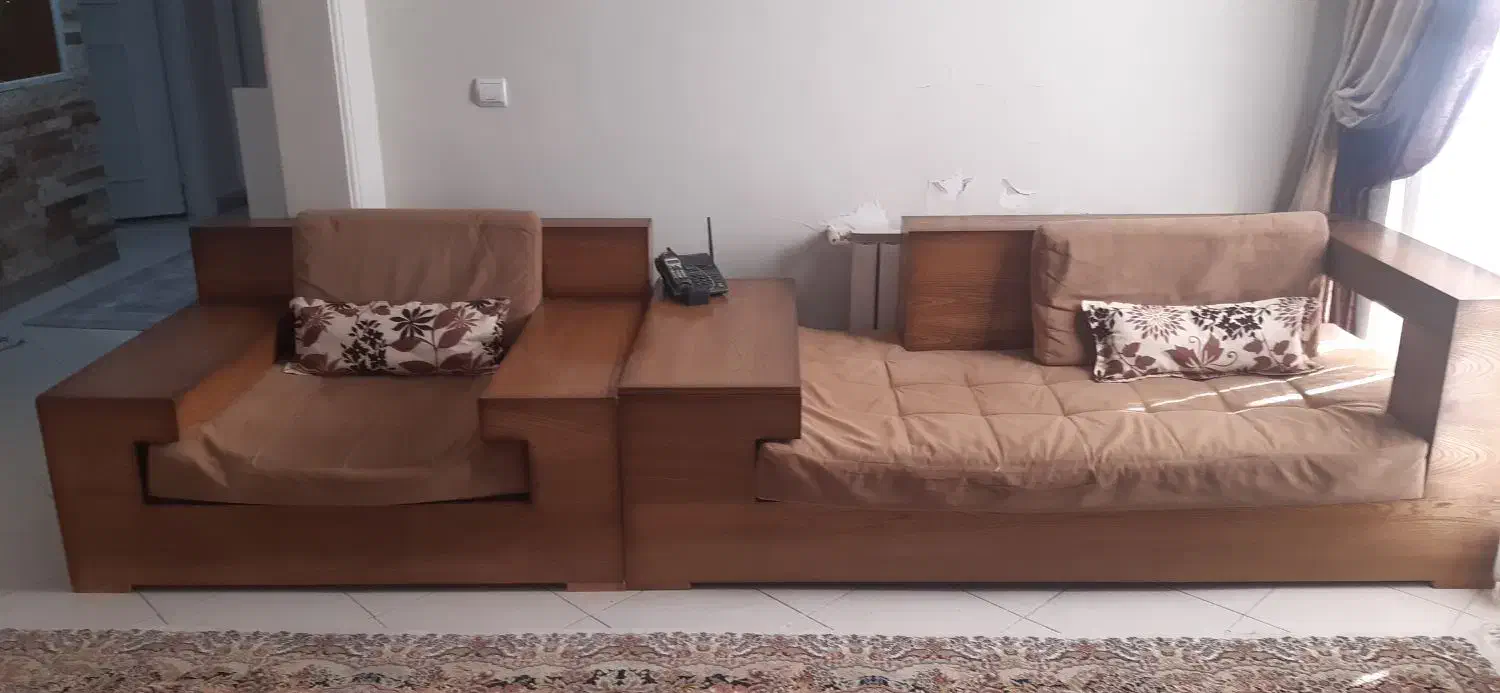 مبل ۸ نفره با میز وسط|مبلمان خانگی و میز عسلی|رودهن, |دیوار