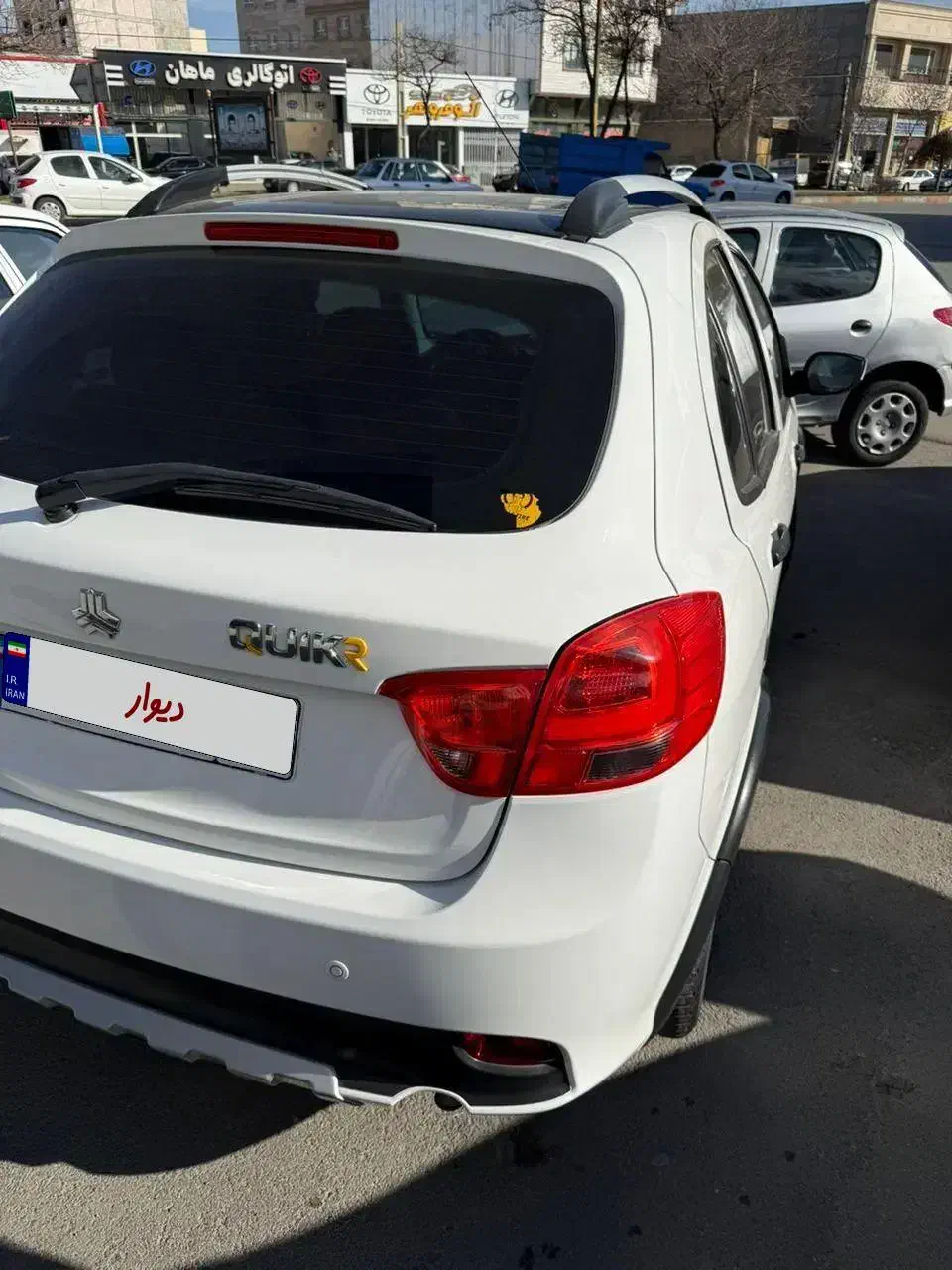 کوئیک R سفید مشکی مدل ۱۴۰۱|خودرو سواری و وانت|اردبیل, |دیوار