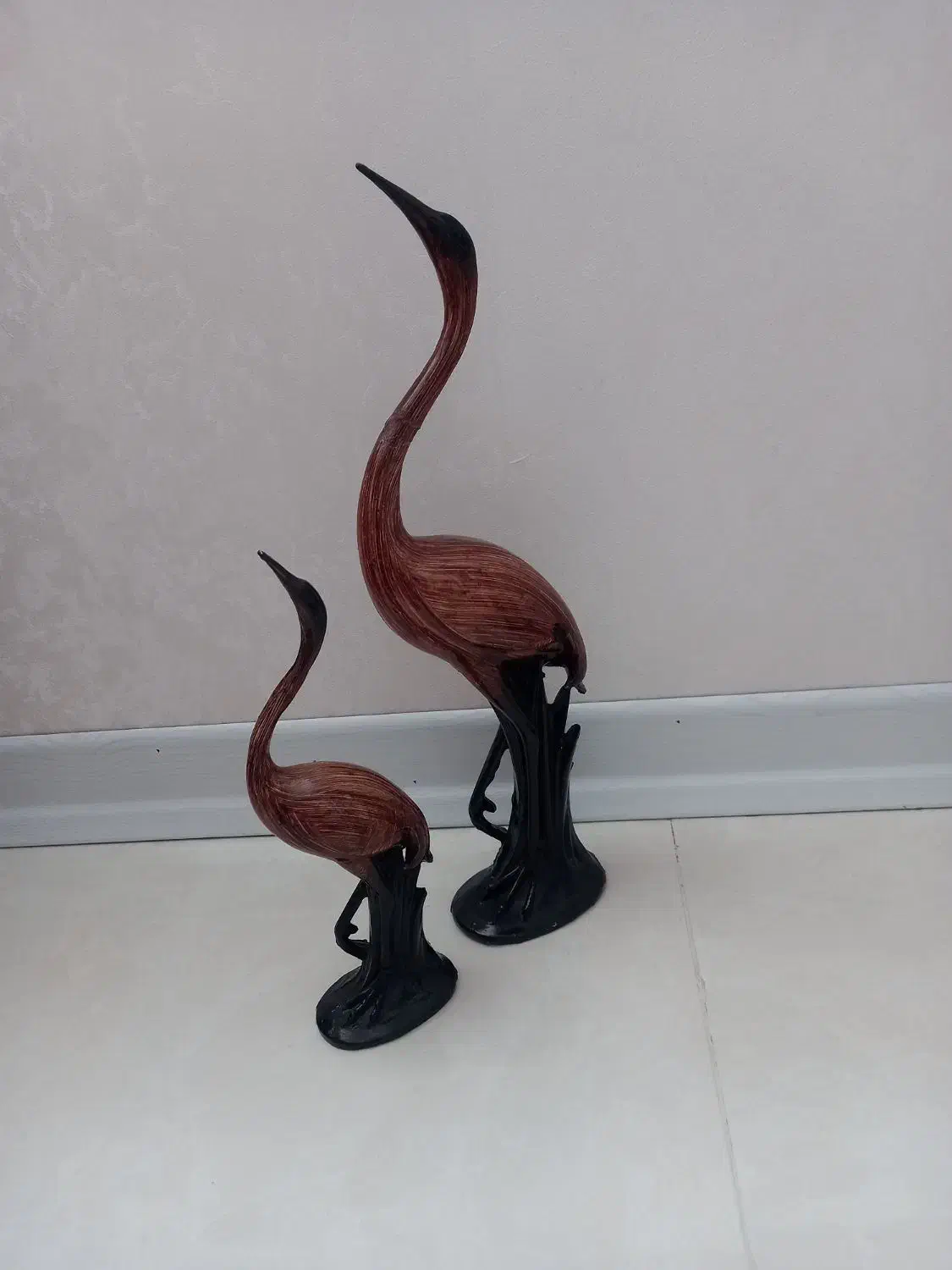 مجسمه زرافه چوبی آباژور گلدان گل و لوازم تزیئنی|صنایع دستی و سایر لوازم تزئینی|شیراز, احمدی جنوبی|دیوار