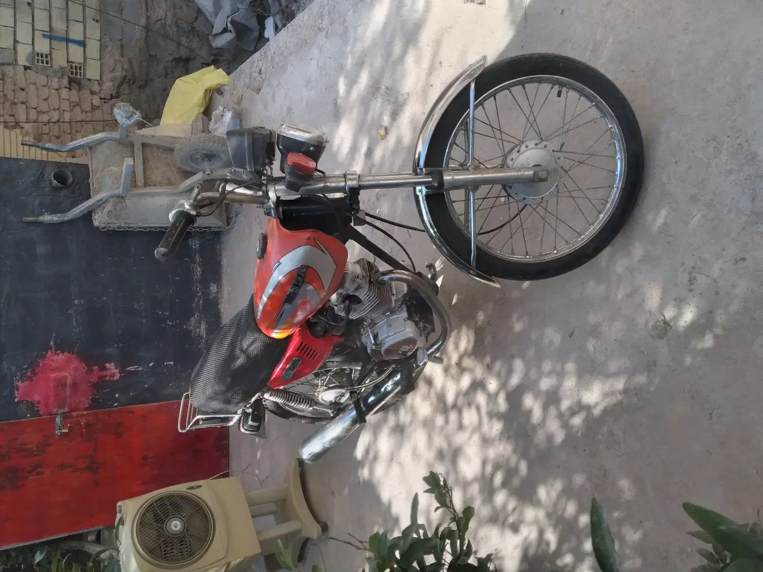 متور تیزگام ۱۲۵ مدل ۸۶ پلاک قدیم|موتورسیکلت|شیراز, ده پیاله|دیوار