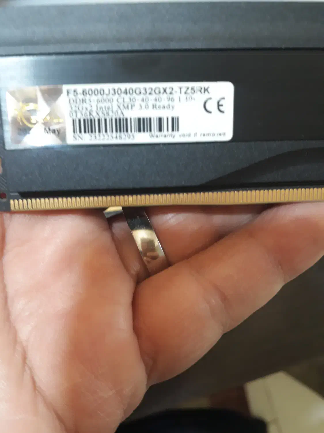 رم DDR5 6000 اینتل ۳۲|قطعات و لوازم جانبی رایانه|تهران, شهرک غرب|دیوار