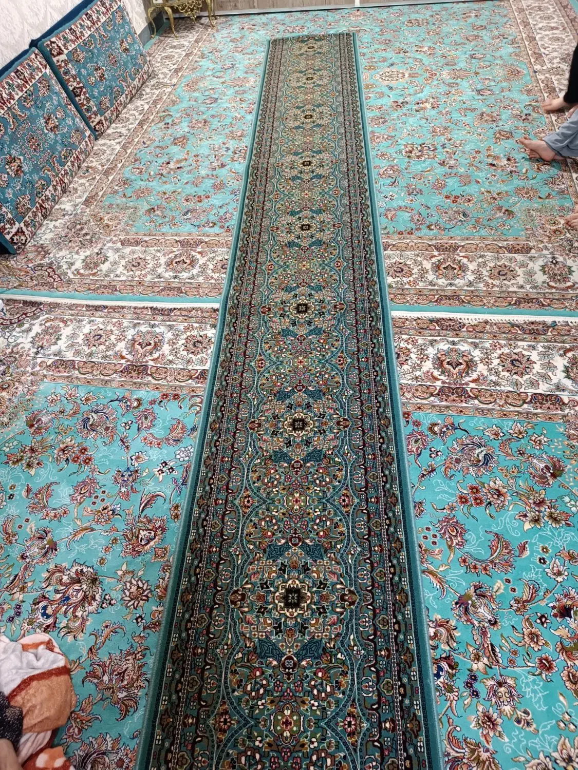 کناره فرش|فرش|ملایر, |دیوار