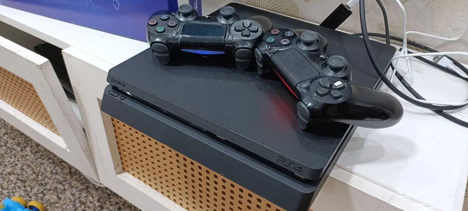 کنسول PS4 اسلیم 1 ترابایت کپی خور|کنسول، بازی ویدئویی و آنلاین|دزفول, |دیوار