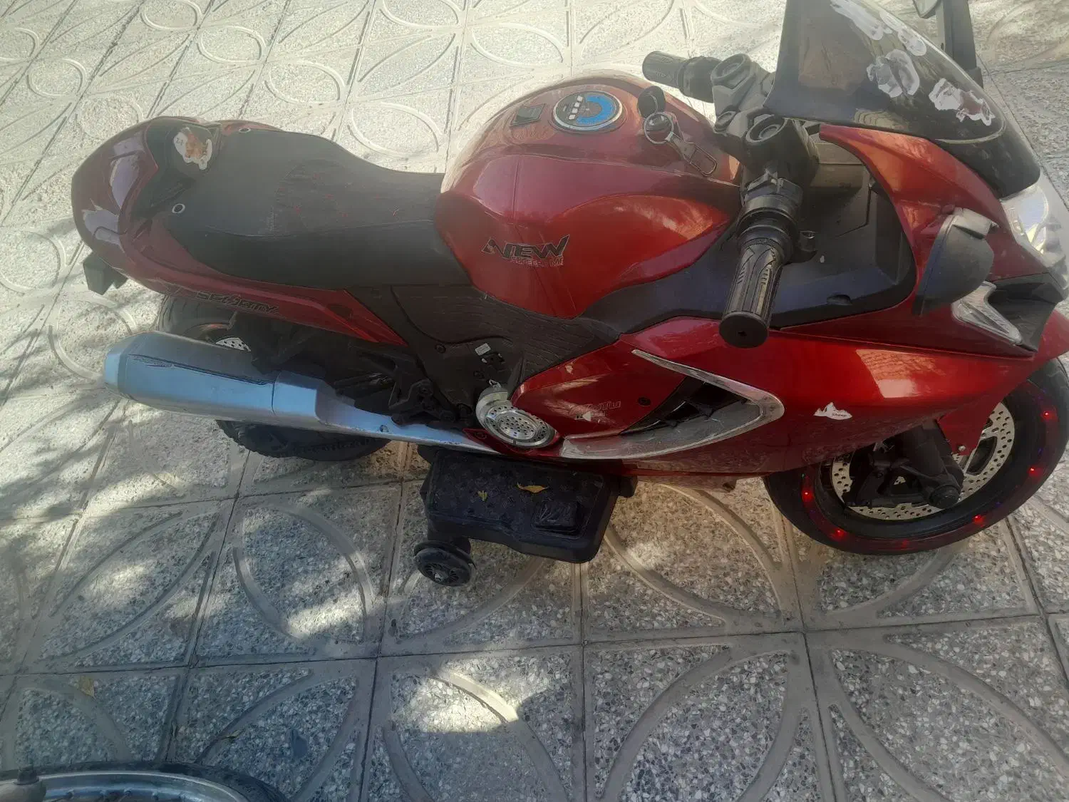 فروش یا معاوضه موتور شارژی|اسباببازی بچه|جرقویه, |دیوار