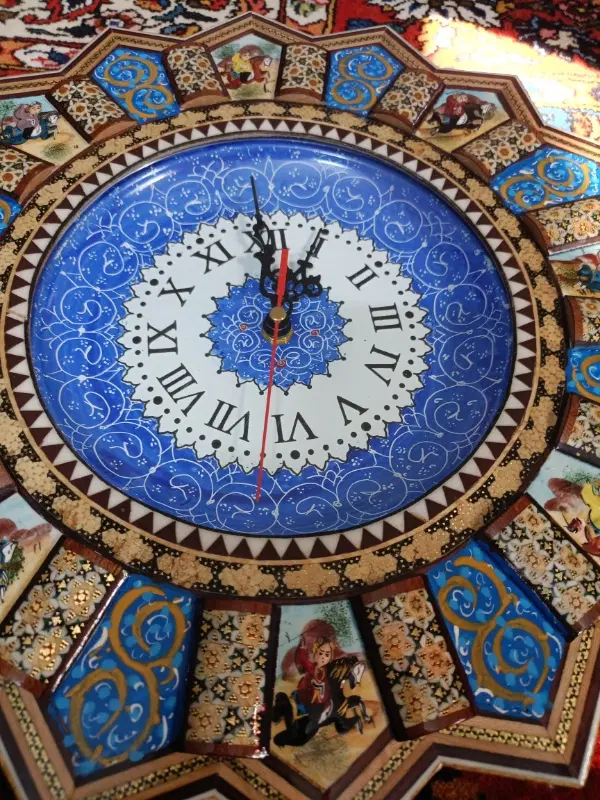ساعت|ساعت|اصفهان, مسجد مصلی|دیوار