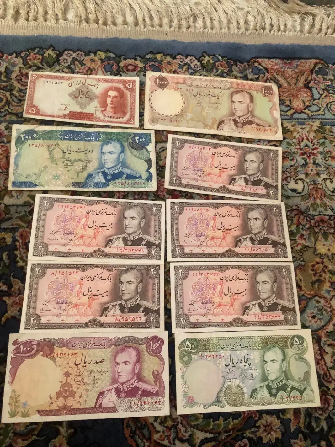 اسکناس|کلکسیون سکه، تمبر، اسکناس|تهران, کرمان|دیوار