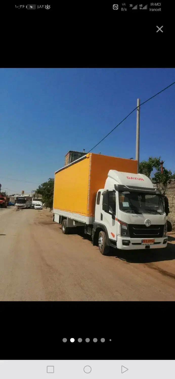 کامیونت دایون مدل 402 مسقف چادری|خودرو سنگین|مشهد, بهارستان|دیوار