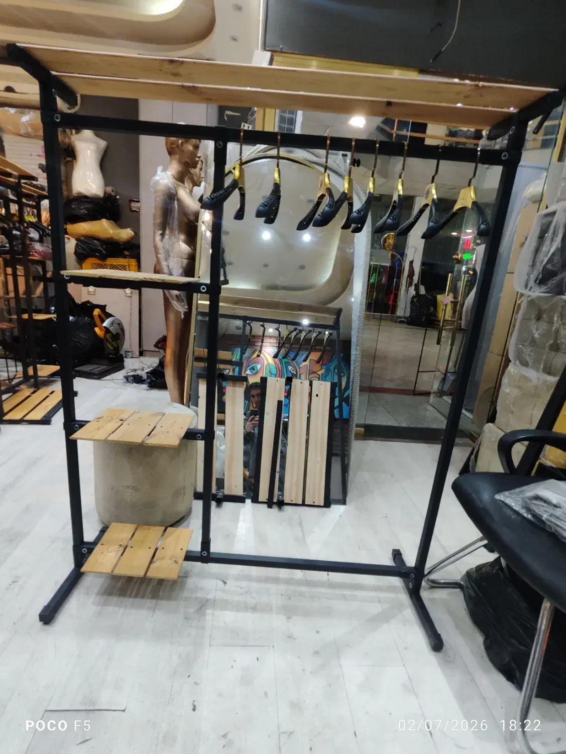 رگال خانگی جا کفشی|کتابخانه، شلف، قفسه‌های دیواری|تبریز, |دیوار