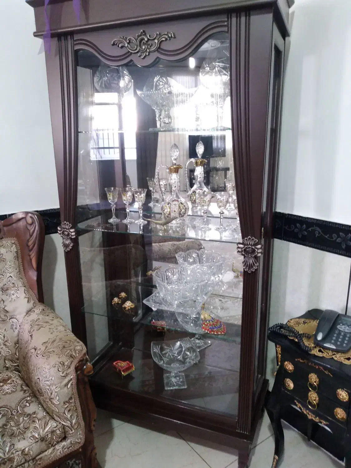 بوفه|بوفه، ویترین، کنسول|محمدیه-قزوین, |دیوار