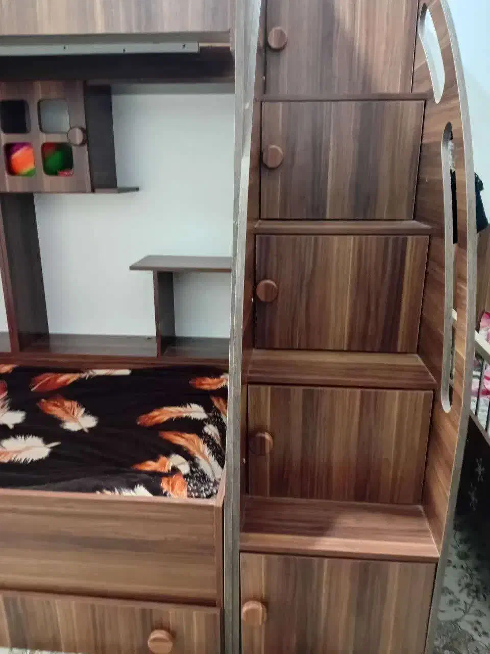 تخت۲طبقه|تخت و سرویس خواب|قم, شهرک سازمان آب|دیوار