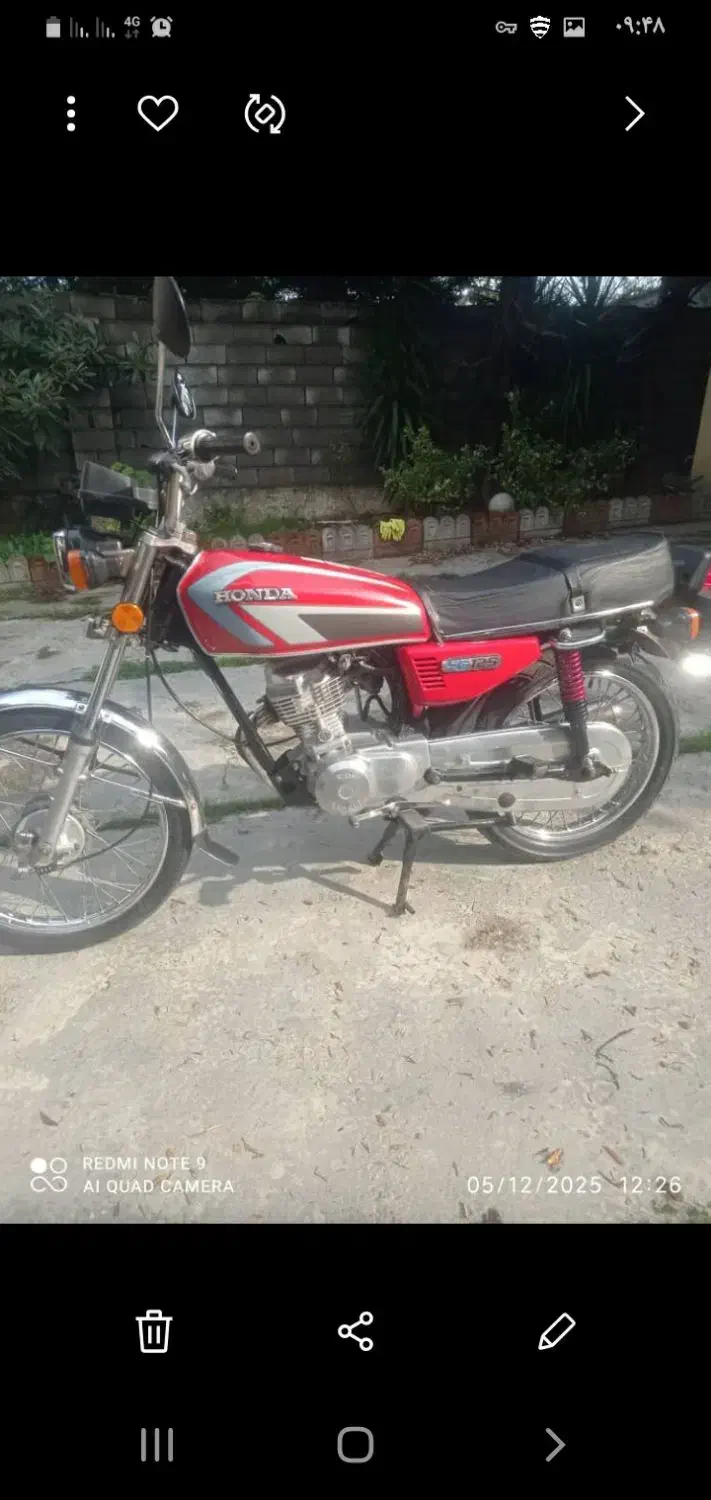 ۲دستگاه ۱۲۵ بازسازی اس|موتورسیکلت|نوشهر, |دیوار