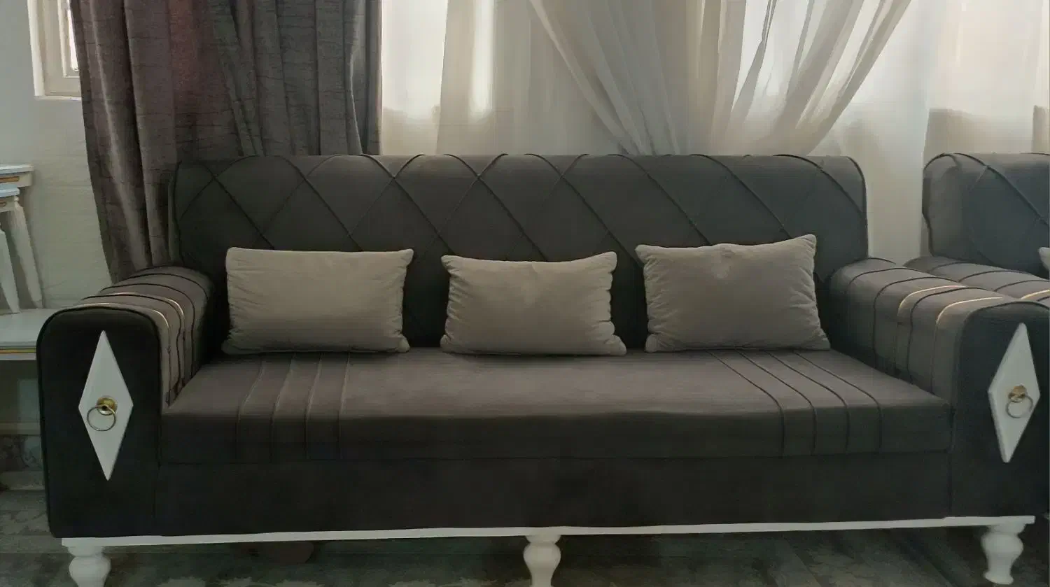 مبل ۵ نفره|مبلمان خانگی و میز عسلی|فردیس, شهرک شهید حسینی|دیوار