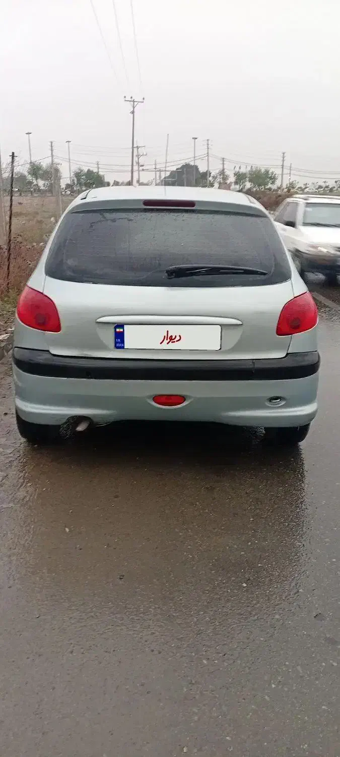 ۲۰۶ تیپ ۵ مدل ۸۴|خودرو سواری و وانت|تهران, تهرانسر شرقی|دیوار