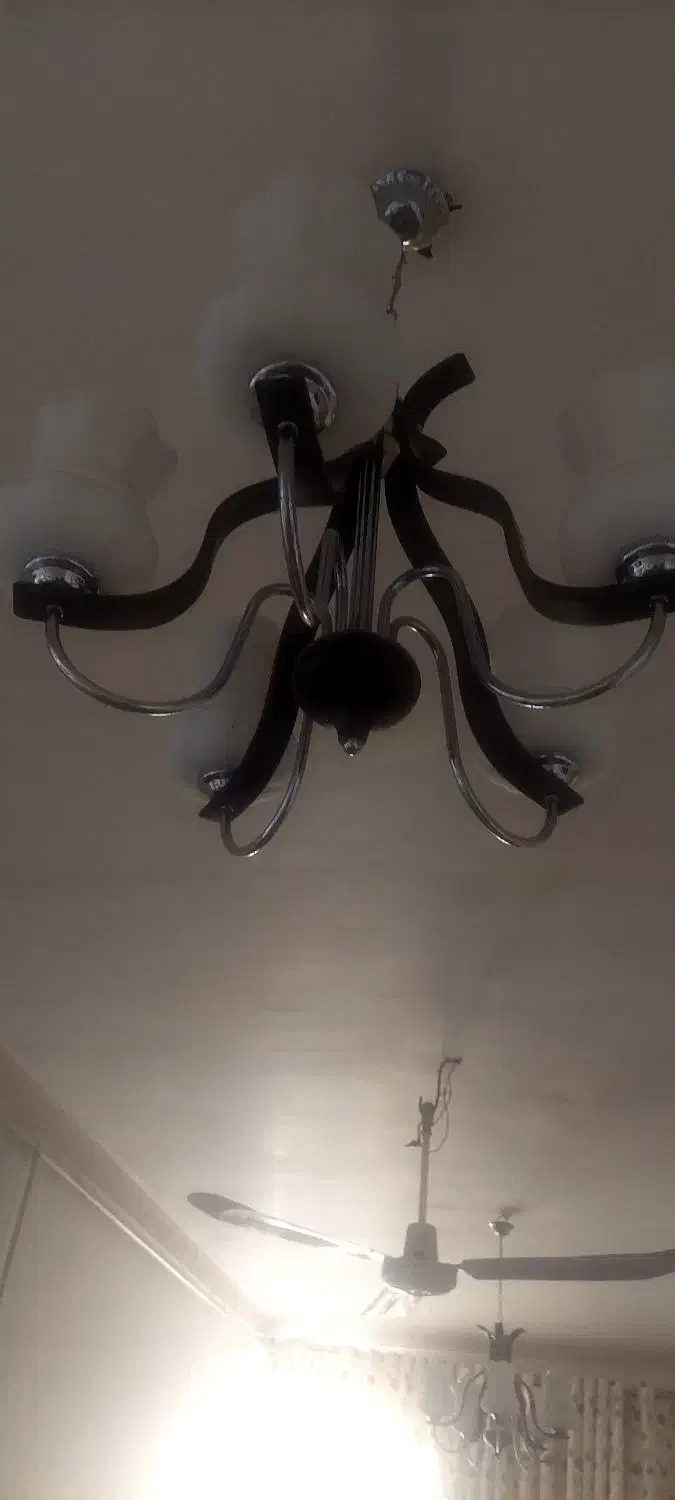 لوستر و پنکه سقفی|لوستر و چراغ آویز|زاهدان, |دیوار