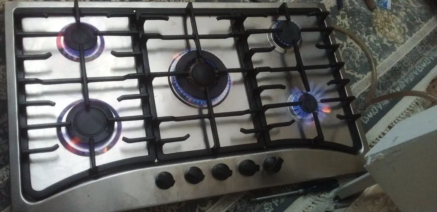 گاز صفحه ی تمام استیل ترمکوب دار جنس ضخیم|اجاق گاز و لوازم برقی پختوپز|نهاوند, |دیوار