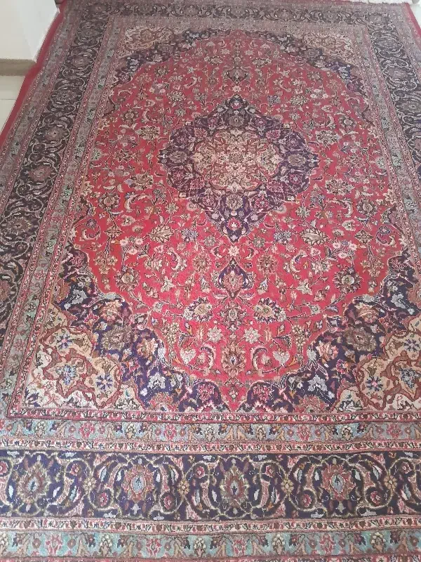 فرش دستباف کاشمر ۹ متری|فرش|زنجان, |دیوار