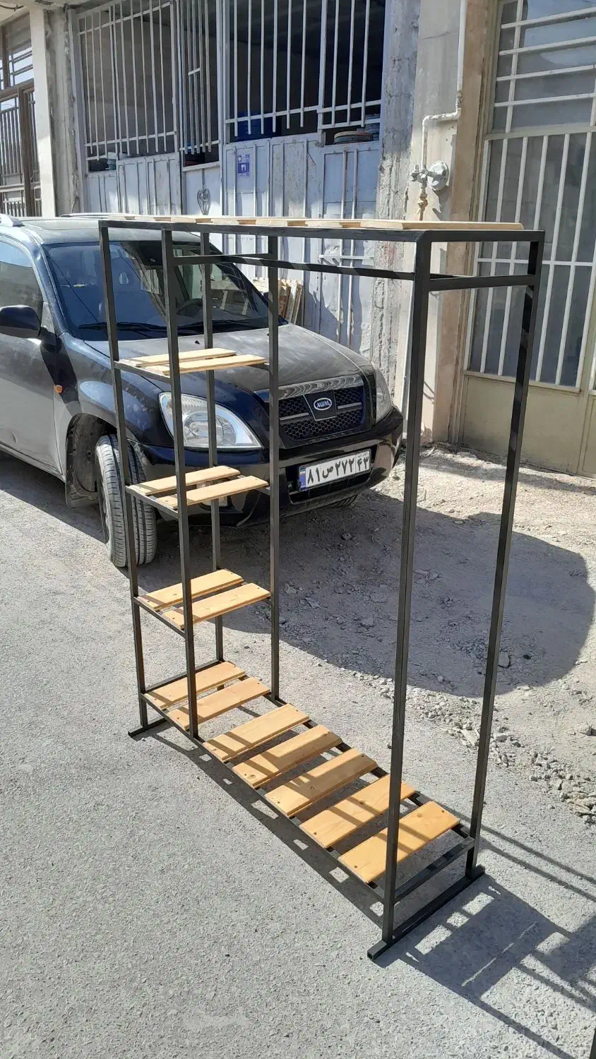 تولیدات انواع رگال و شلف و استند ...|کتابخانه، شلف، قفسه‌های دیواری|تیران, |دیوار