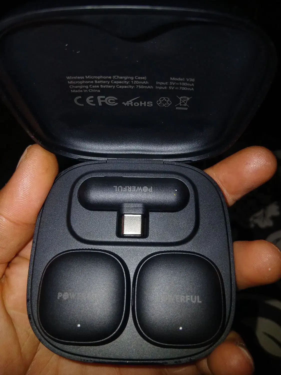 ست میکروفون بی سیم پاورفول مدل v36|صوتی و تصویری|قدس, شهرقدس|دیوار