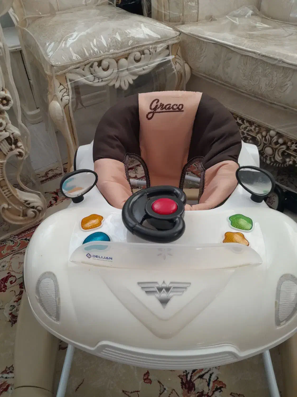 روروئک گهواره شو|اسباب و اثاث بچه|دماوند, مسکن مهر گیلاوند|دیوار