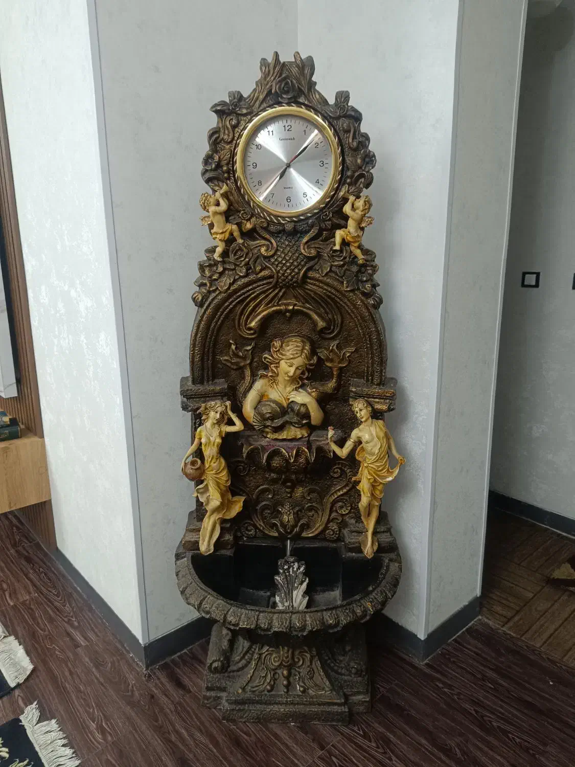 آب نما و ساعت|ساعت دیواری و تزئینی|شیراز, فرگاز|دیوار