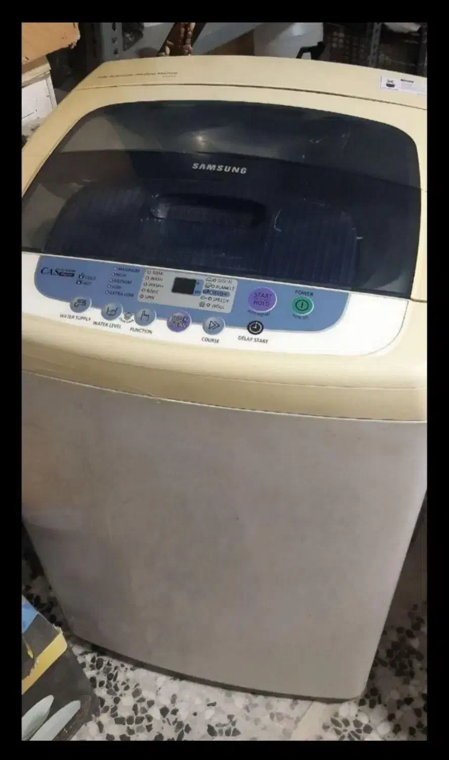 لباسشویی اتومات سامسونگ درب از بالا|ماشین لباسشویی و خشک‌کن لباس|صدرا-فارس, فاز ۲|دیوار