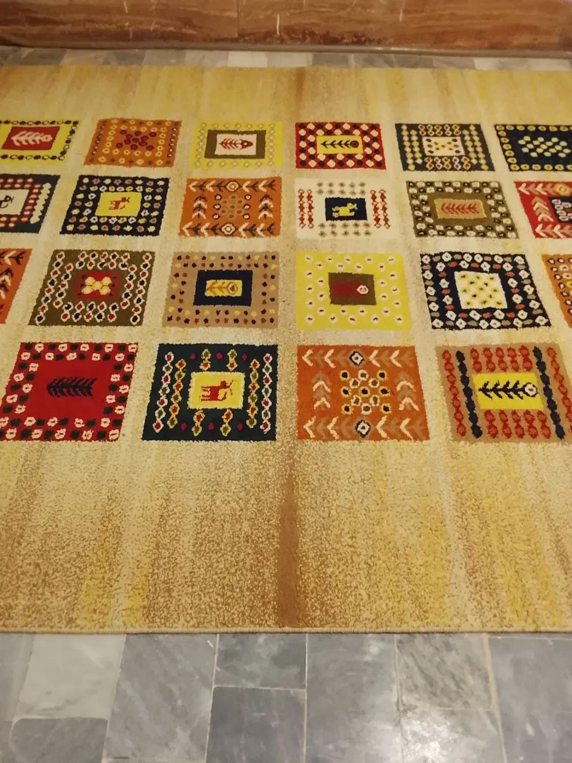 فرش6متری طرح گبعه|فرش|کیش, |دیوار