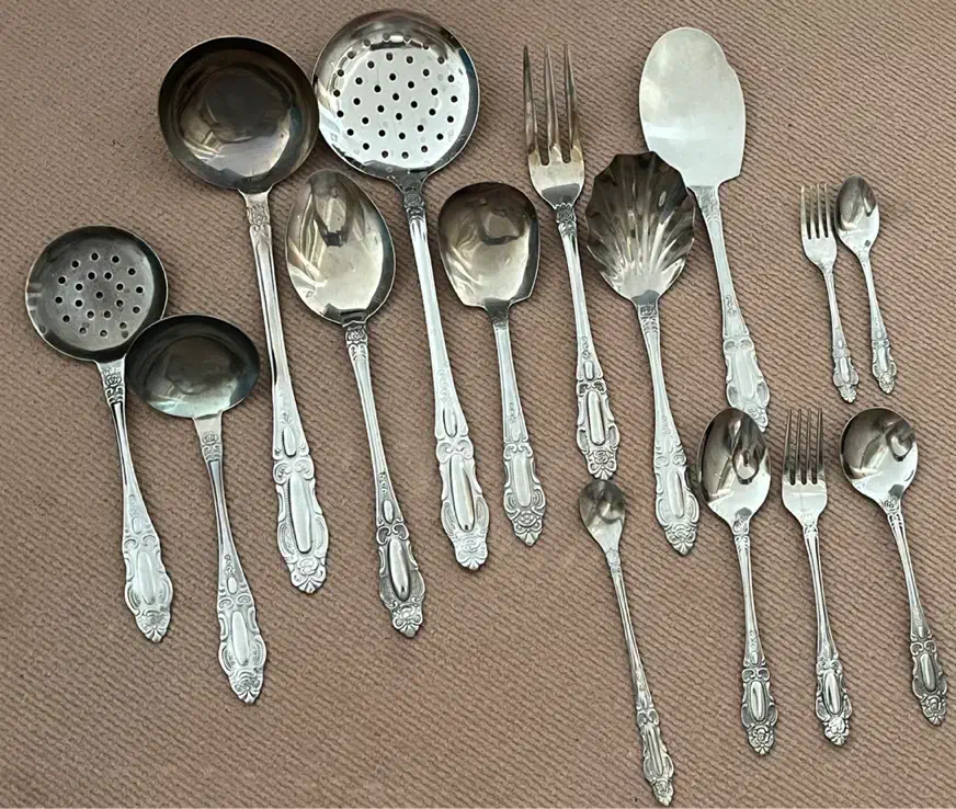 قاشق چنگال سینی پیمانه استیل|ظروف سرو و پذیرایی|علیآباد کتول, |دیوار