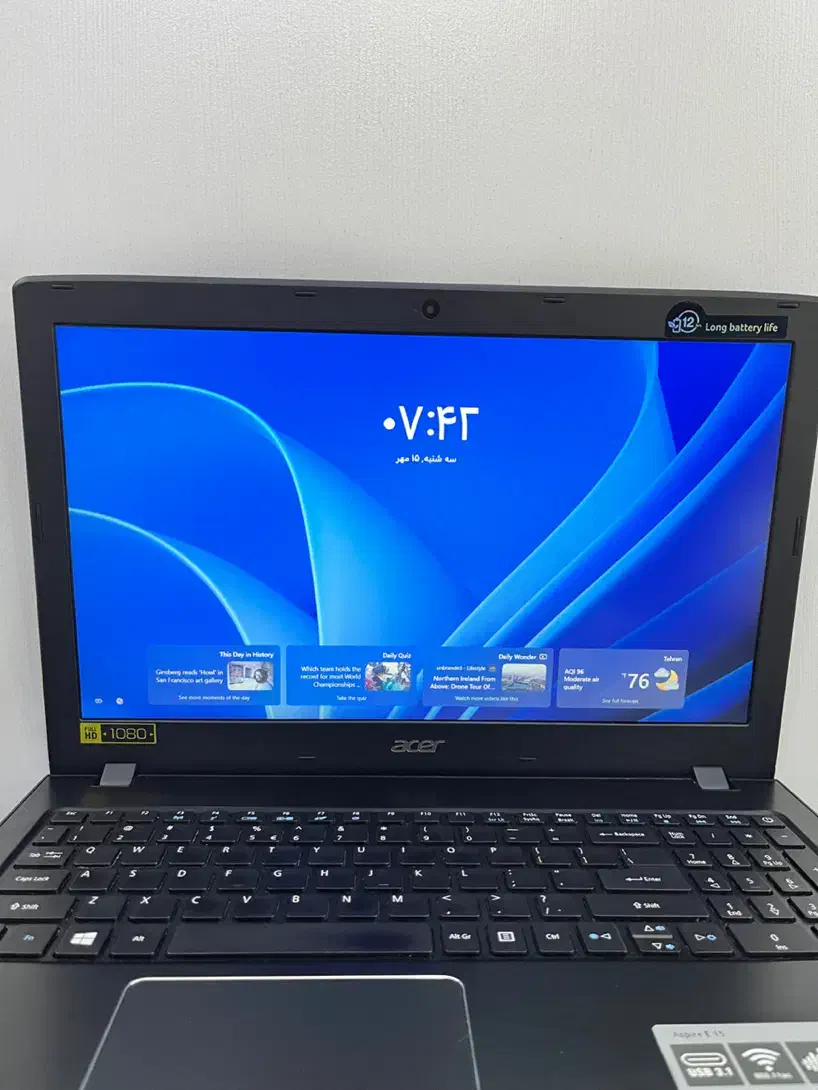 لپ‌تاپ نسل 8 Acer E5-576-392H i3|رایانه همراه|تهران, هفت حوض|دیوار