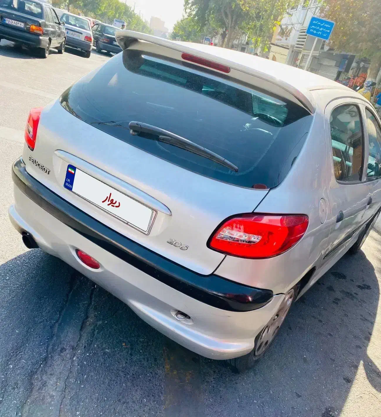 پژو ۲۰۶ کم کارکرد زیر قیمت پراید،تیبا،ساینا|خودرو سواری و وانت|فردیس, فردیس|دیوار