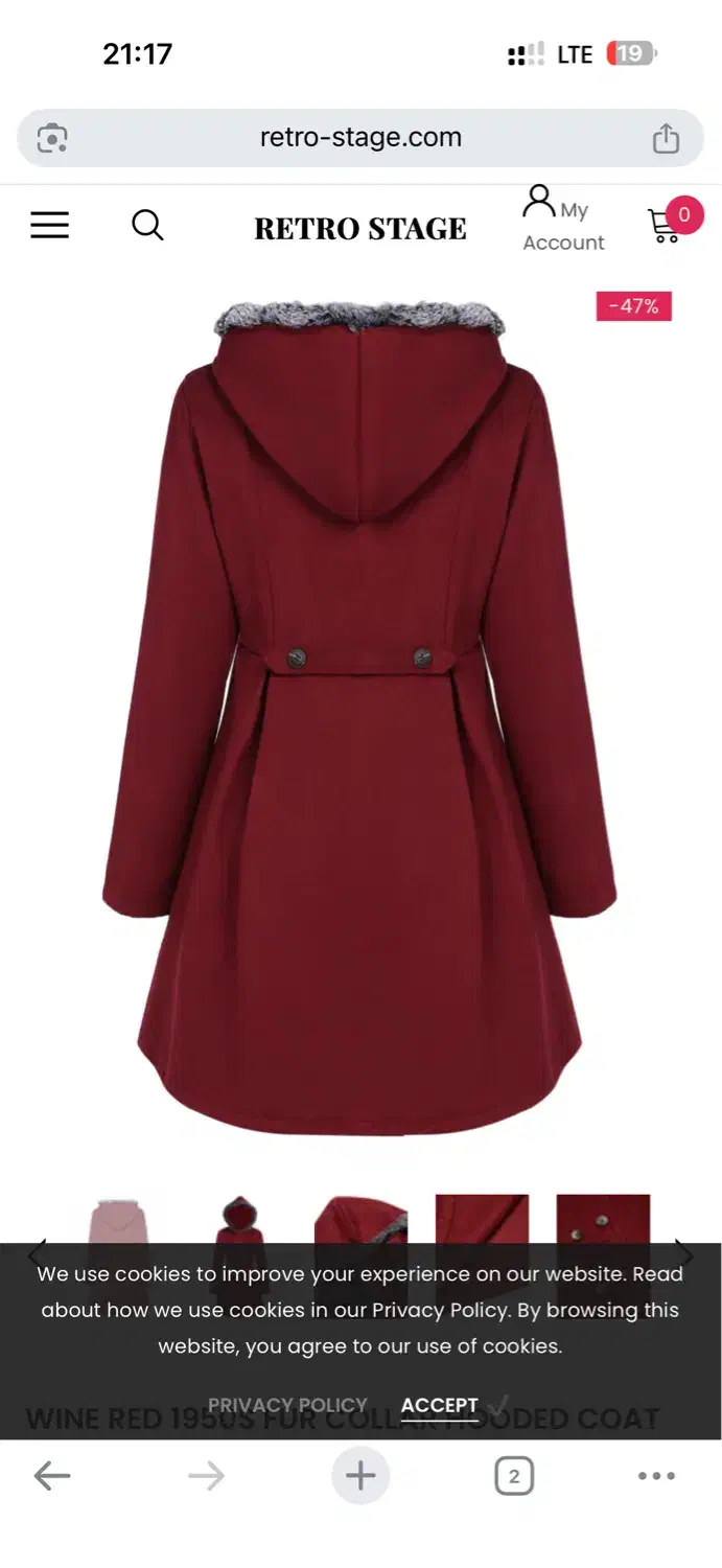 پالتو فوتر خارجی کاملا نو|لباس|شیراز, شهرک گلستان|دیوار