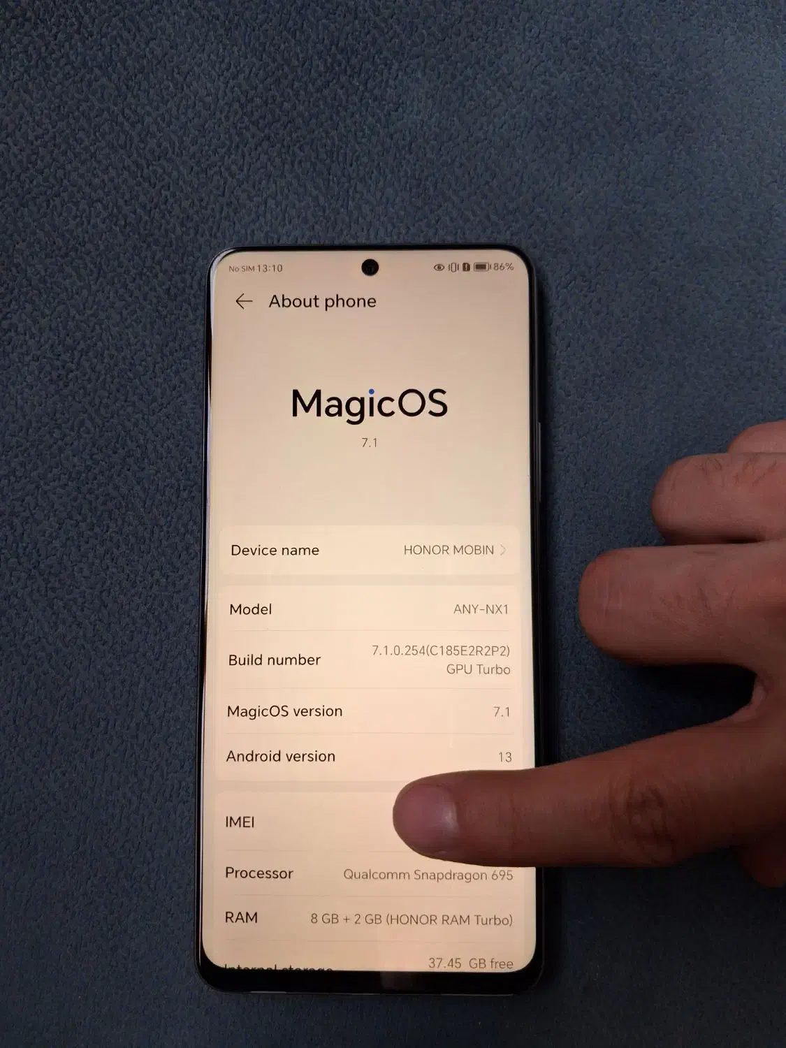 موبایل / گوشی آنر honor x9 5G رم 8 حافظه 256 گیگ|موبایل|مشهد, دانشجو|دیوار