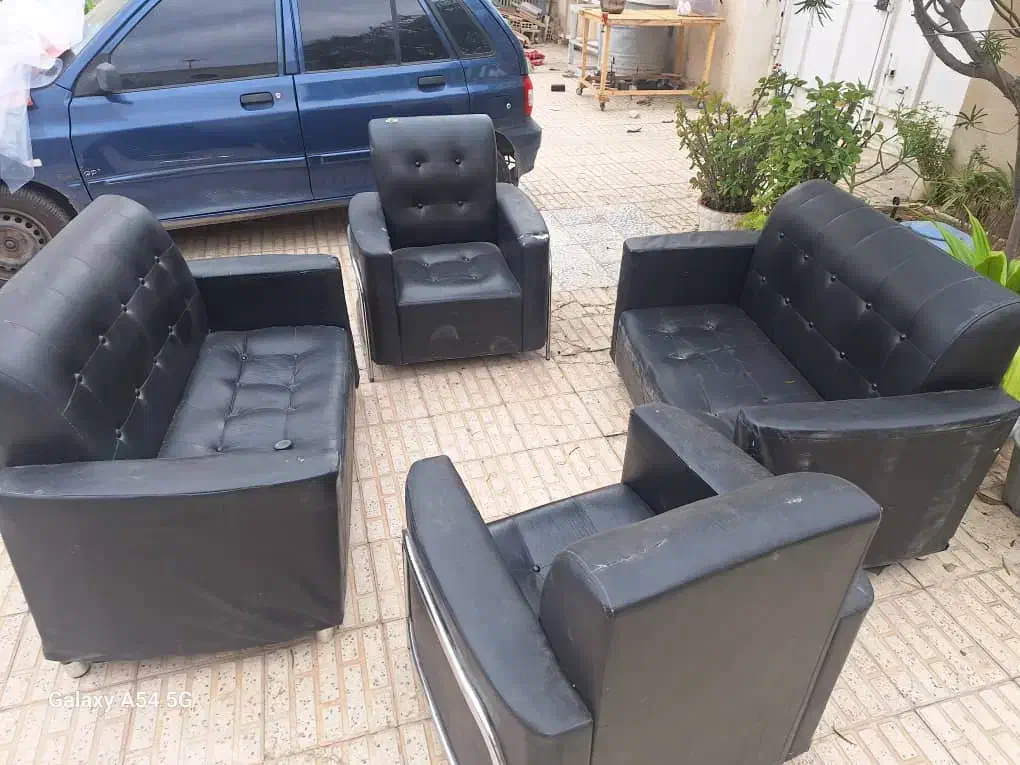 مبل چرم|مبلمان خانگی و میز عسلی|بوشهر, |دیوار