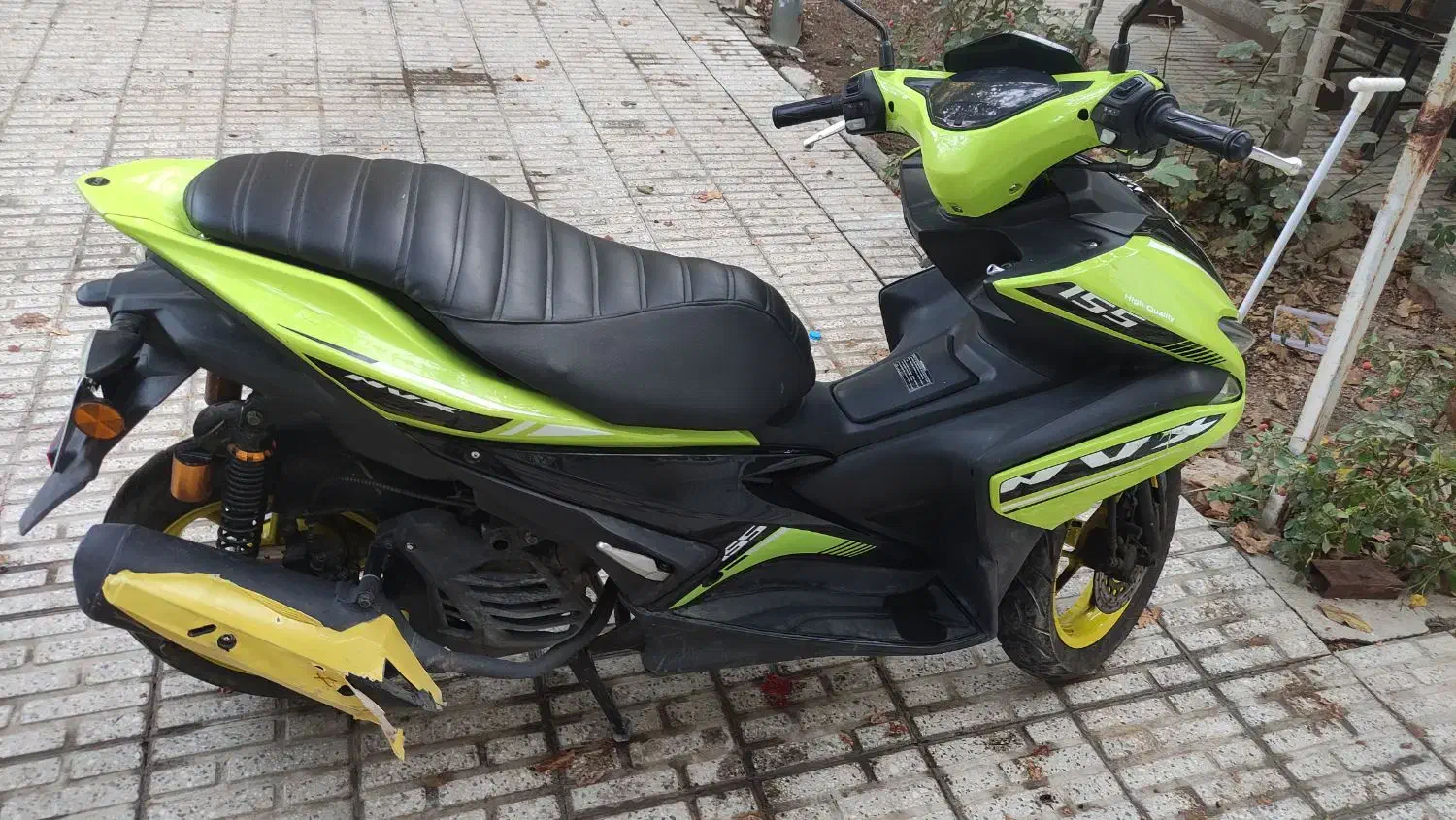 موتور طرح آیروکس 155|موتورسیکلت|خمین, |دیوار