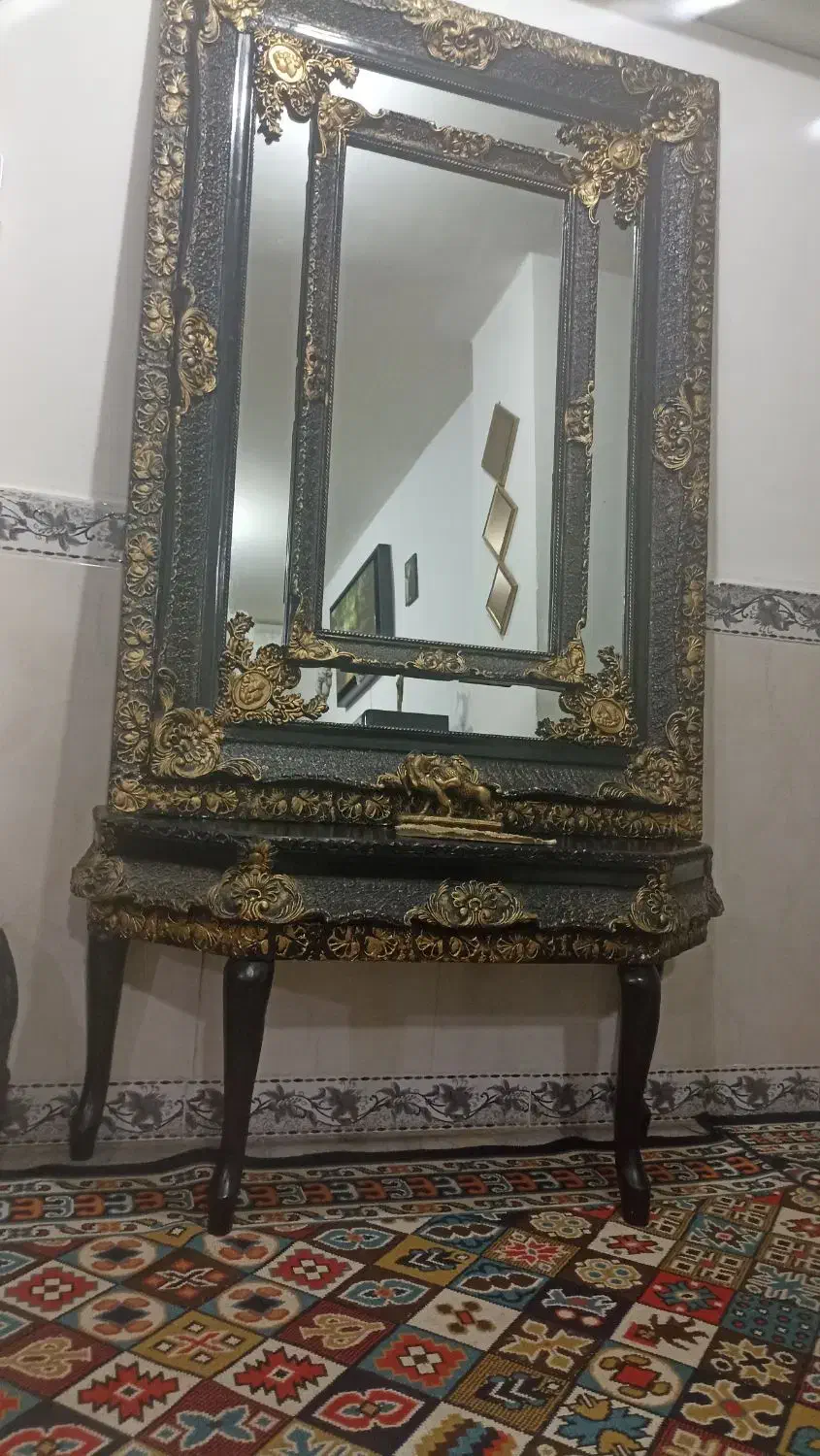 ساعت و آینه|بوفه، ویترین، کنسول|سرپل ذهاب, |دیوار