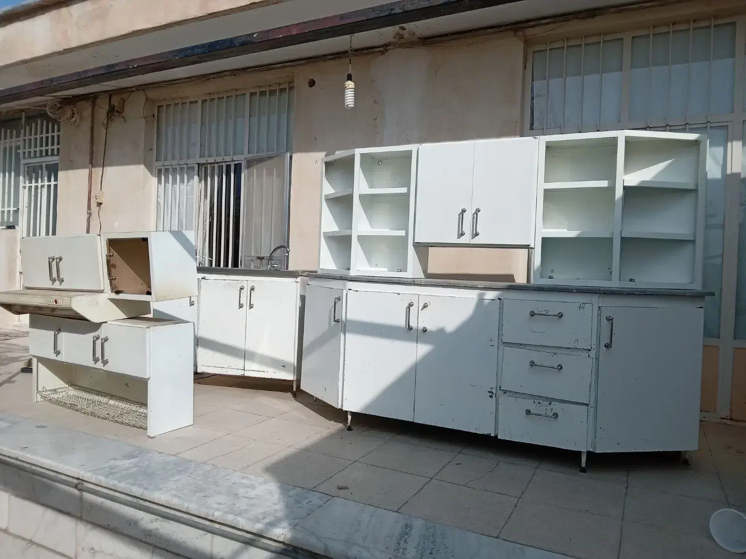 کابینت فلزی خیلی ضخیم و محکم|آبچکان و نظمدهنده ظروف|پیشوا, |دیوار